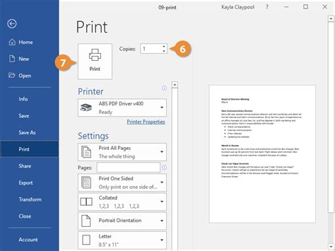 How do you Print a Document? An Examination of Document Printing Processes and Related Factors