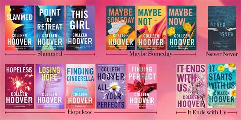 in what order should i read colleen hoover's books? discussing the potential impact of her writing style on readers